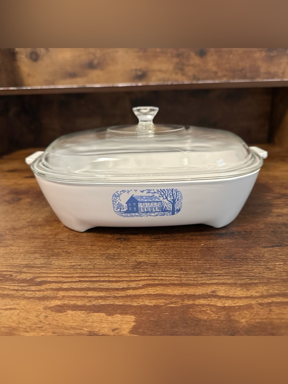 Corning Ware Browning Skillet For Amana Radarange Microwave Oven With Glass Lid